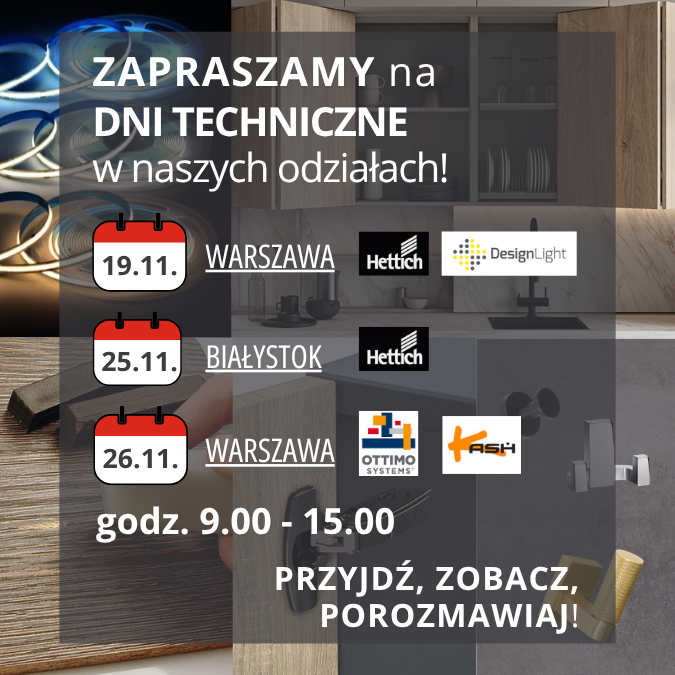 Akcja Nagrody za zakupy - NAZWA i przykładowe nagrody letniej edycji umieszczone wokół: miarka, poziomica, wzornik wiertarski, torba termiczna, koszulka, systainer, akcesoria do grillowania