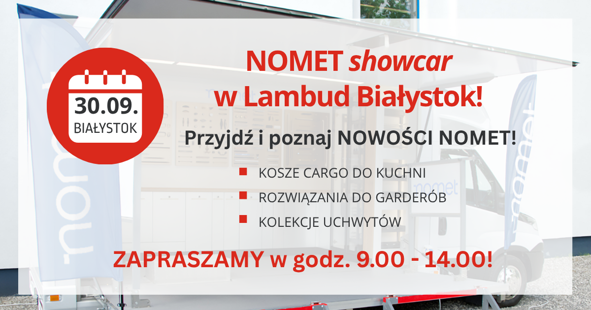 NOMET showcar at Lambud Białystok!