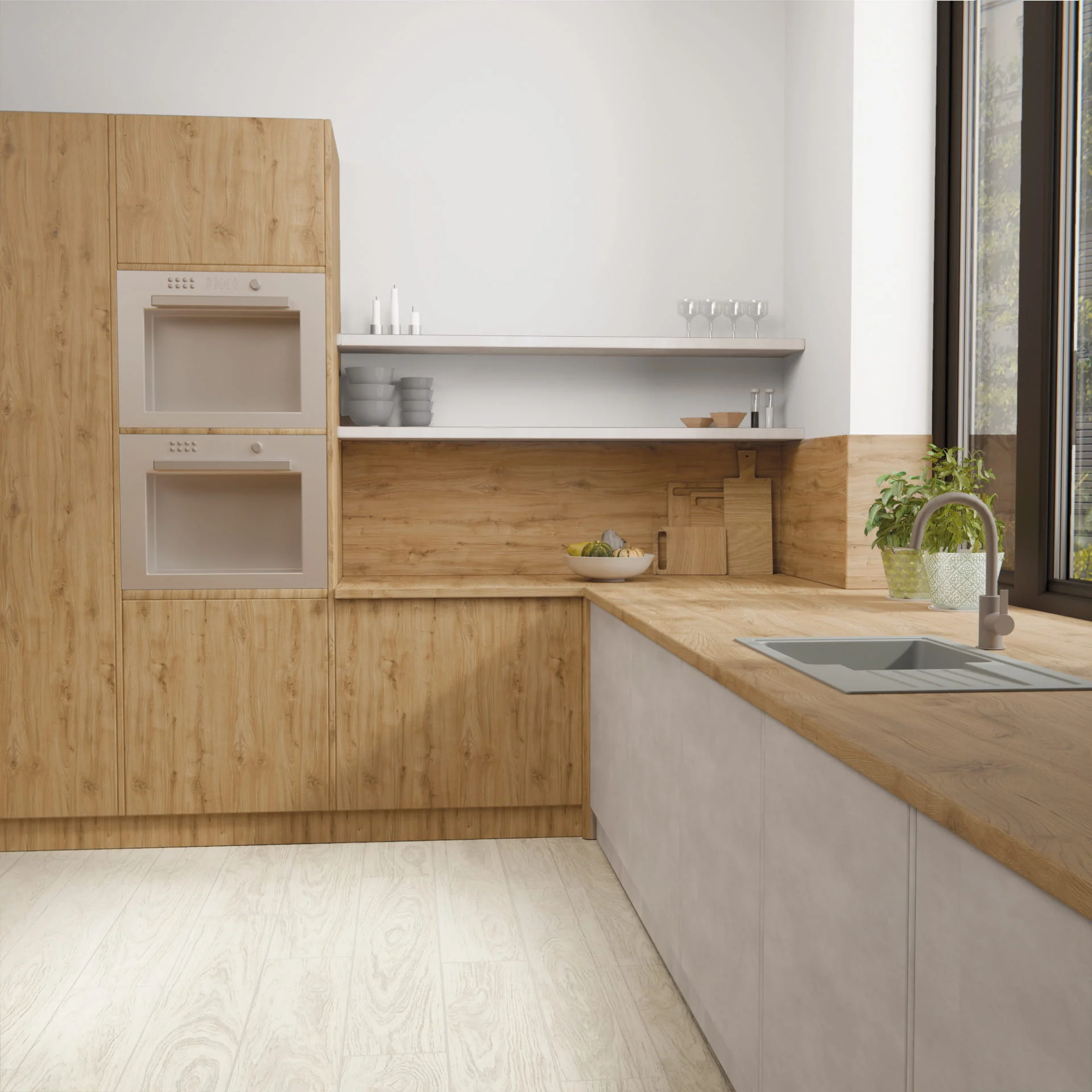 SWISSKRONO_blaty_kuchenne920_BLAT_backsplash_meble_D1041DAB-ODWIECZNY_meble_D30090BETON-SZARY Płyty Backsplash Swiss Krono