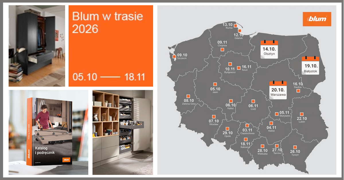 Blum on tour – events and new 2027/2028 catalog